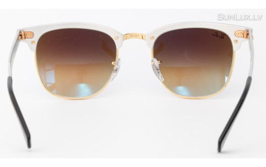 Ray-Ban Clubmaster Aluminum (RB3507 137/7Q 49mm) saules brilles